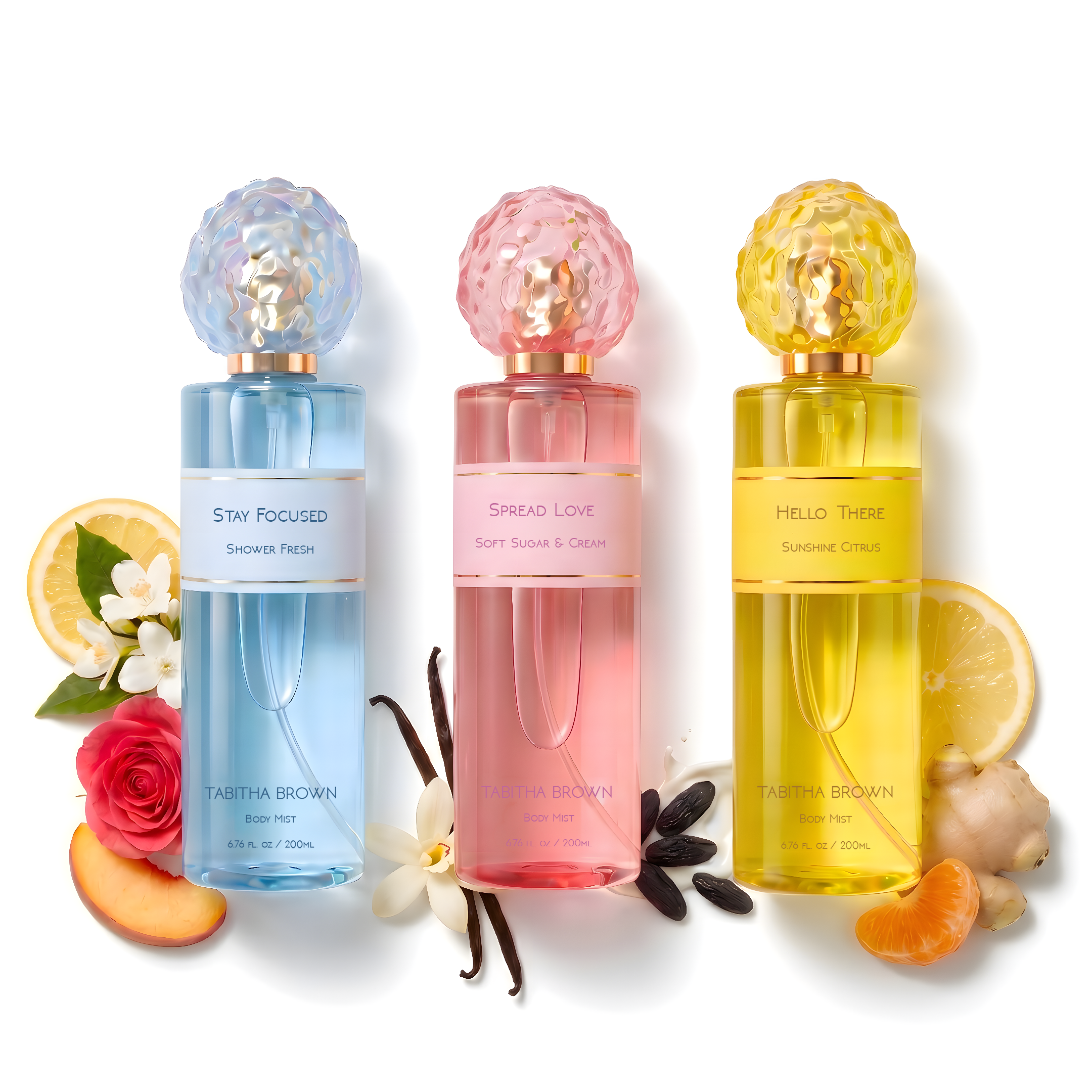 TABITHA BROWN BODY MIST TRIO