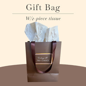TAB & CHANCE GIFT BAG + TISSUE