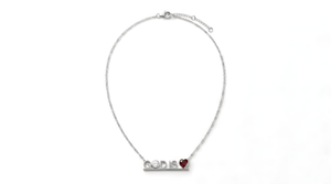 GOD IS LOVE NECKLACE by TABITHA BROWN PLATINUM