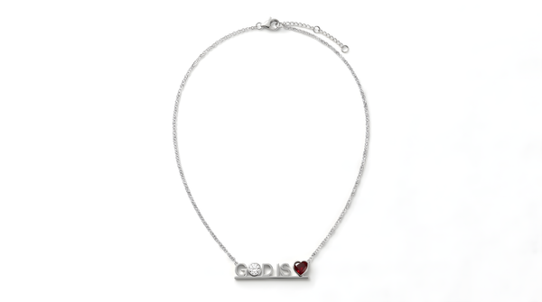 GOD IS LOVE NECKLACE by TABITHA BROWN PLATINUM